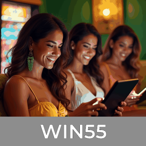 WIN55: Slots com Mega Prêmios, Jogos de Mesa Estratégicos, Dealer Ao Vivo Imersivo